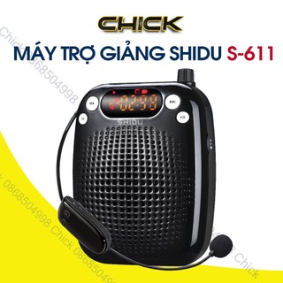 Máy trợ giảng shidu sd- s611, mic không dây , có dây, bluetooth, âm lượng 10w, bảo hành 12 tháng