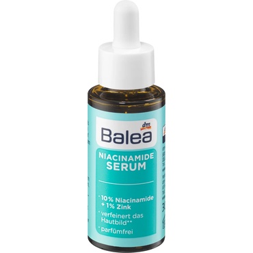 Serum Giảm Dầu Và Thu Nhỏ Lỗ Chân Lông Niacinamide 10% Balea - 30ml