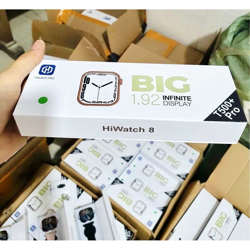 ĐỒNG HỒ THÔNG MINH HI WATCH CẢM ỨNG,gọi điện nghe nhạc trực tiếp,bản Pro cao cấp dùng được núm xoay trên đồng hồ