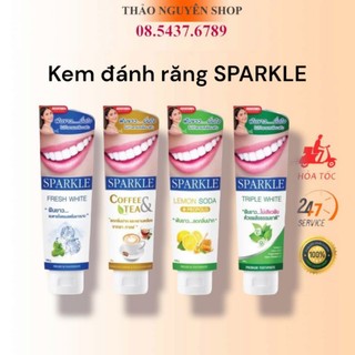 Kem Đánh Răng Sparkle 100g Thái Lan, Kem Đánh Răng Siêu Trắng Răng Sparkle Thái Lan