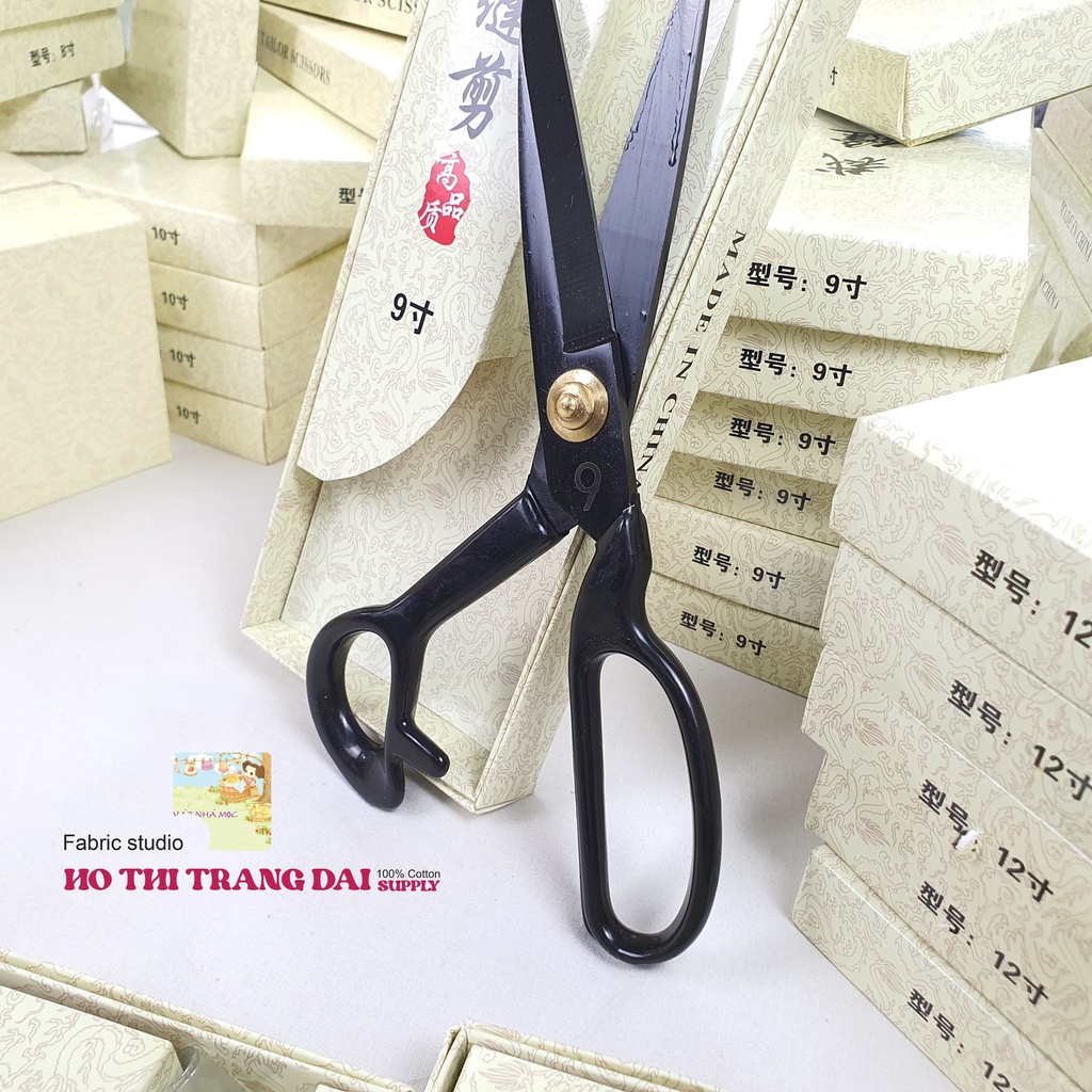 Kéo Cắt Vải Chuyên Nghiệp size 8 - 12 inch