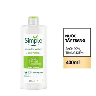 [Bill Anh] Nước tẩy trang Simple Kind to Skin Micellar Cleansing Water - Chip Skincare