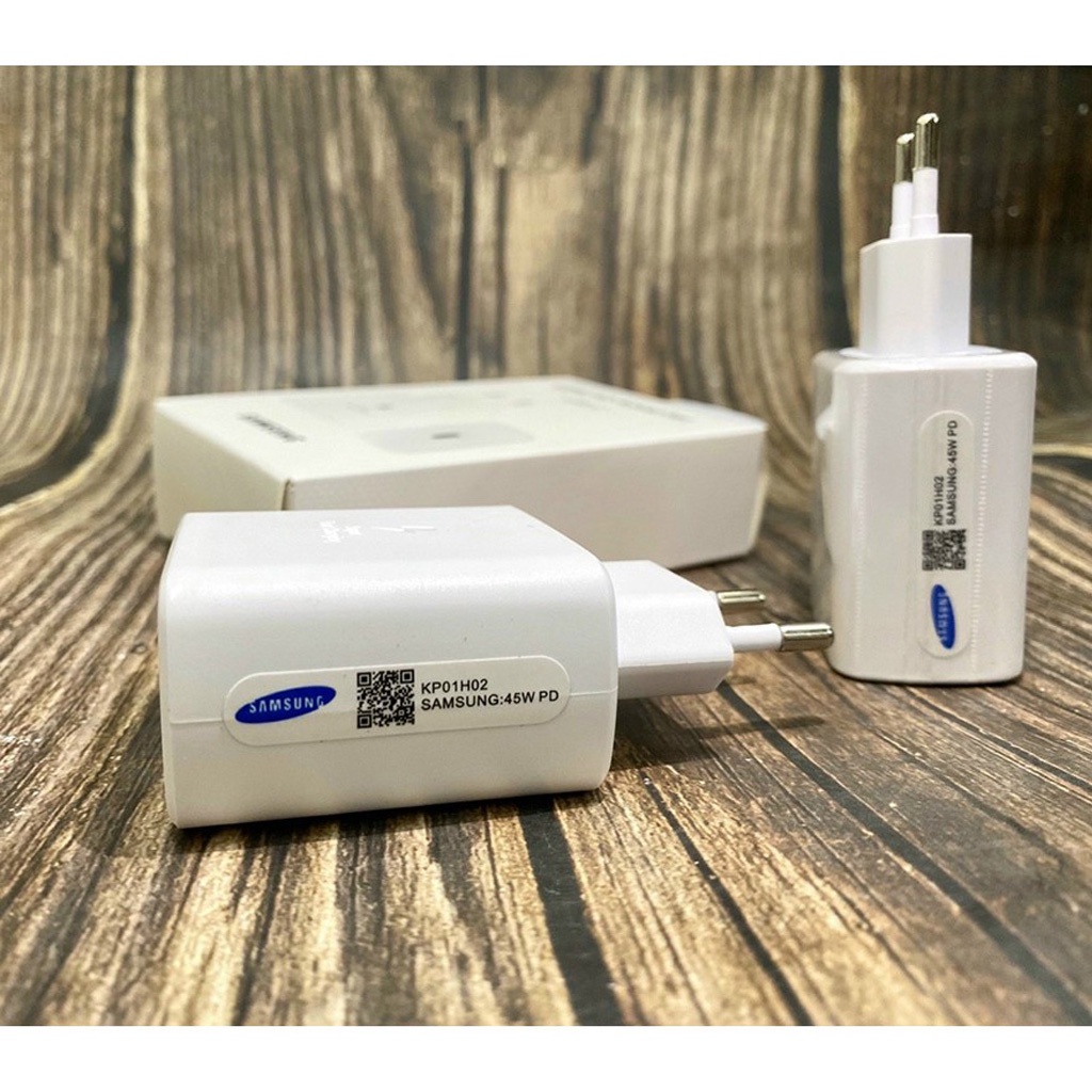 Bộ sạc nhanh Samsung 45W sạc siêu nhanh BACARAT - Hàng chính hãng bảo hành 30 ngày