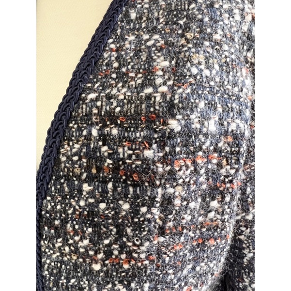 Áo khoác tweed Nhật vintage