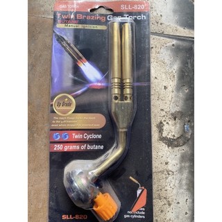 Khò ga đồng 2 nòng dùng bình ga mini