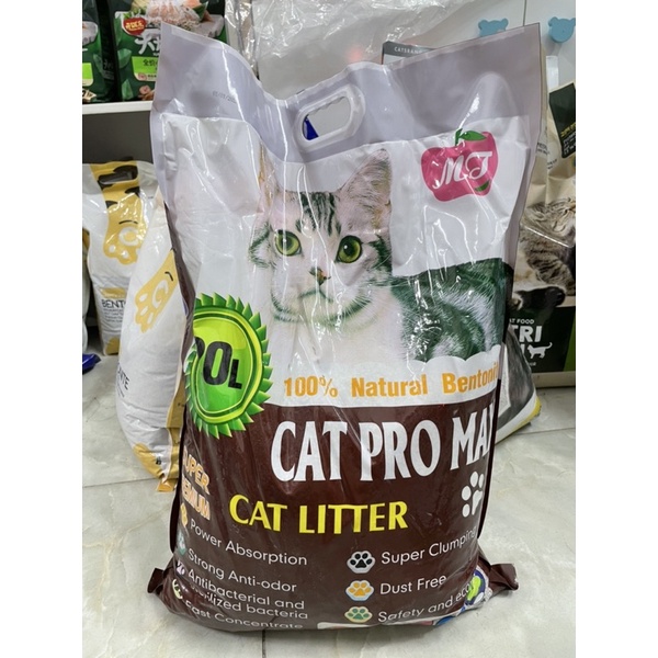 Cát vệ sinh Promax 20L cho mèo