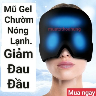 Mũ Gel Cao Cấp Hai Lớp 420g Chườm Nóng Lạnh Hổ Trợ Giảm Đau Đầu, Giúp Thư Giãn Bằng Liệu Pháp Lạnh