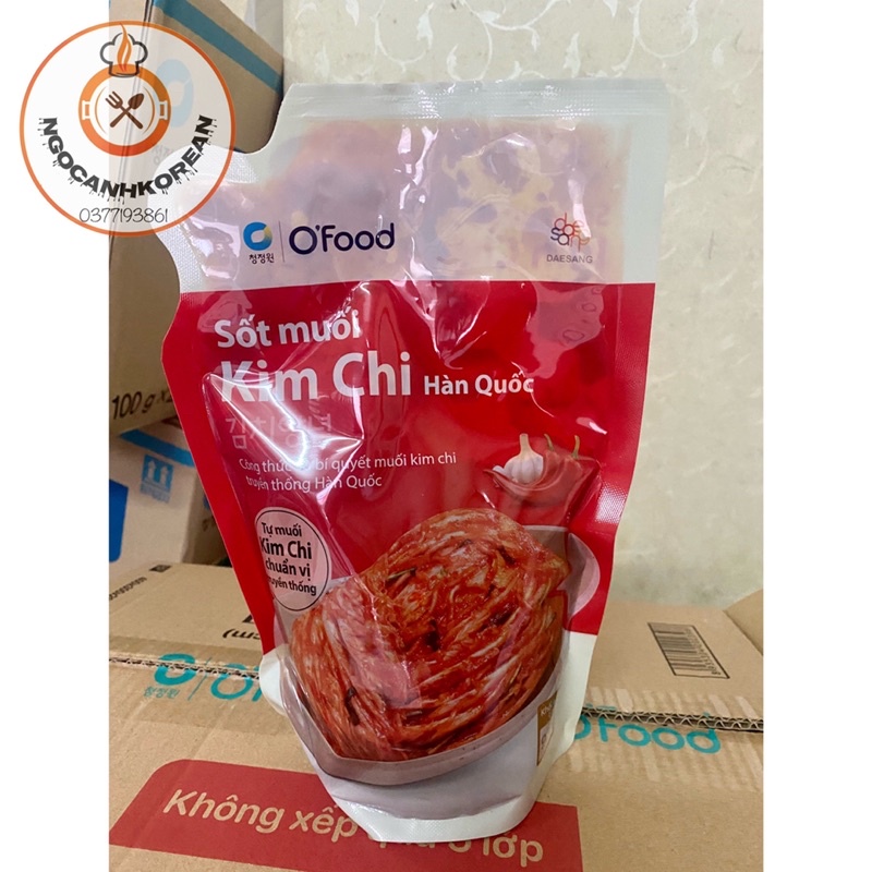 < HOT> Sốt muối kimchi O’Food 900gr chuẩn vị Hàn Quốc