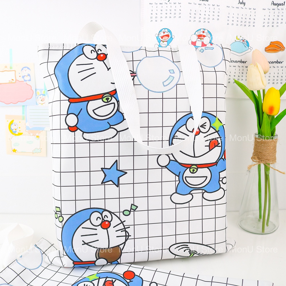 Túi tote DORAEMON DOREMON một ngăn dây kéo dễ thương cute MON0509 TooYoo