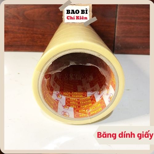 Băng dính giấy ,  - băng keo giấy viết được chữ -baobichikien
