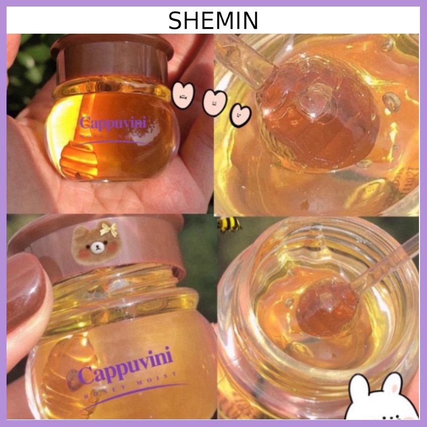 Son dưỡng chiết xuất mật ong làm ẩm mượt môi dưỡng môi lip balm làm ẩm và mềm môi chống nứt nẻ hiệu quả SHEMIN