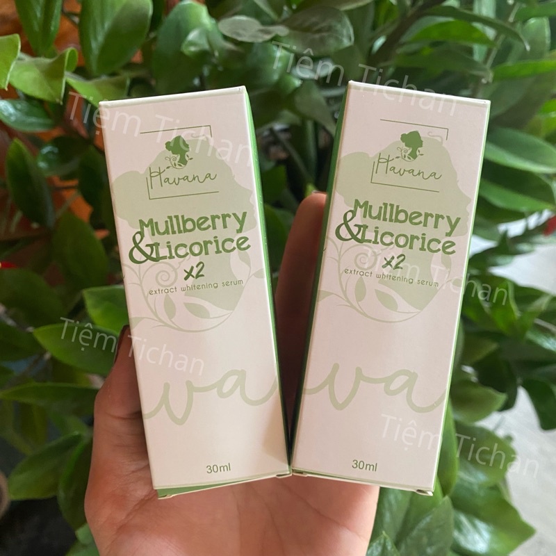 SERUM HAVANA DƯỠNG TRẮNG, MỜ THÂM MỤN - TIỆM TICHAN