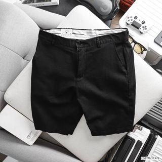 QUẦN SHORT LINEN BASIC FABRIC FORM SLIMFIT-37.478- BTM Studios