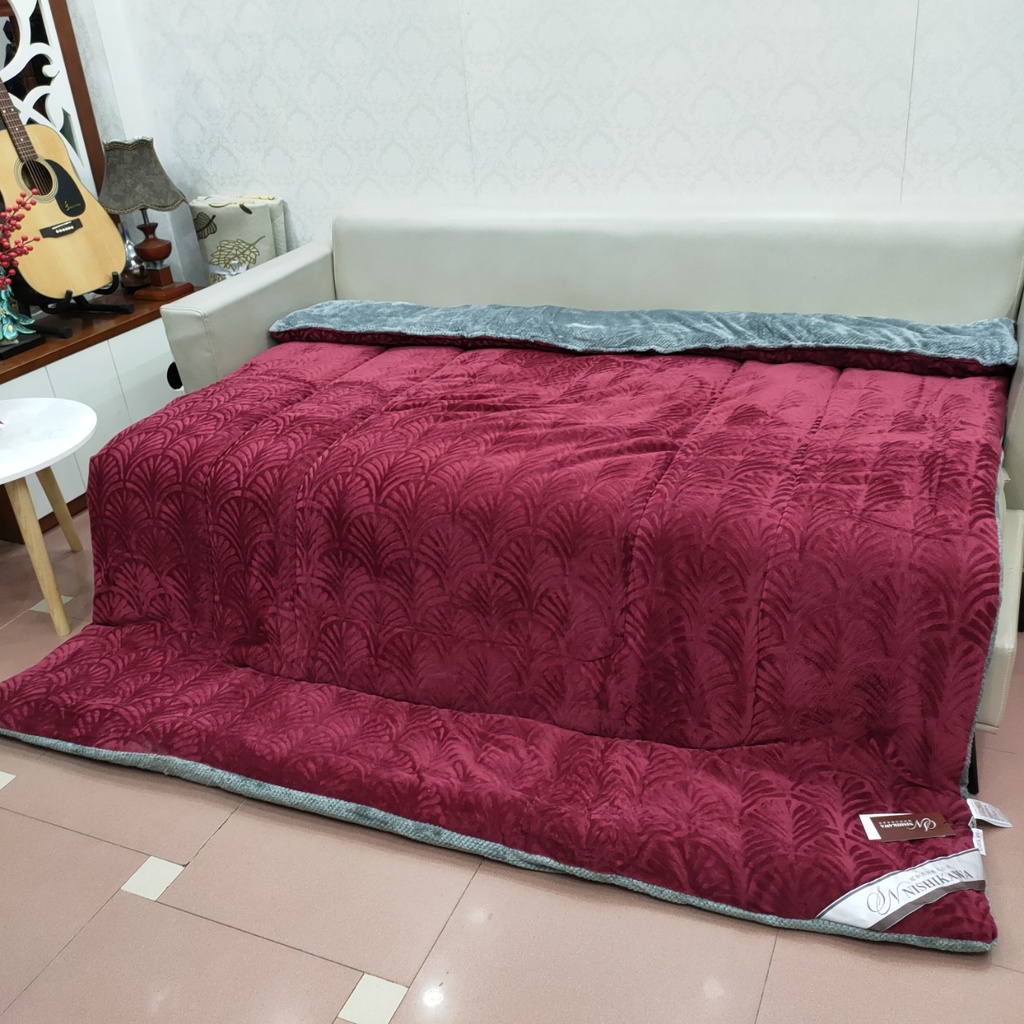 Chăn lông cừu Nhật Bản dày cao cấp Nishikawajp mã CLC01