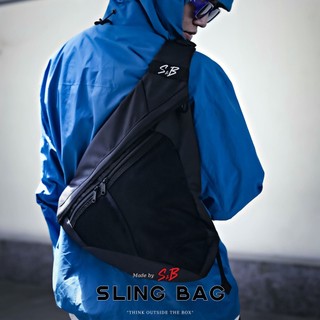 Sling Bag túi đeo chéo tiện lợi chính hãng thương hiệu S&B màu đen