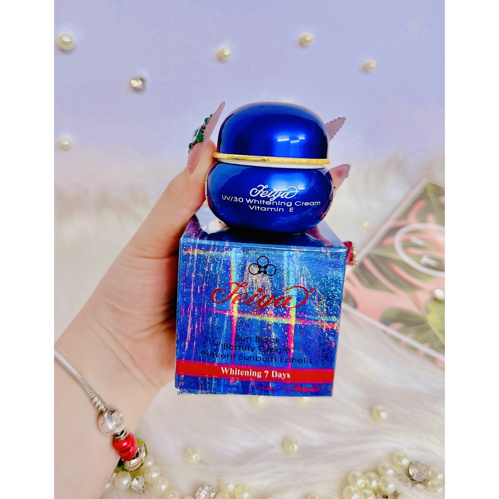 Kem dưỡng da FEIYA Sunblock beauty cream Xanh