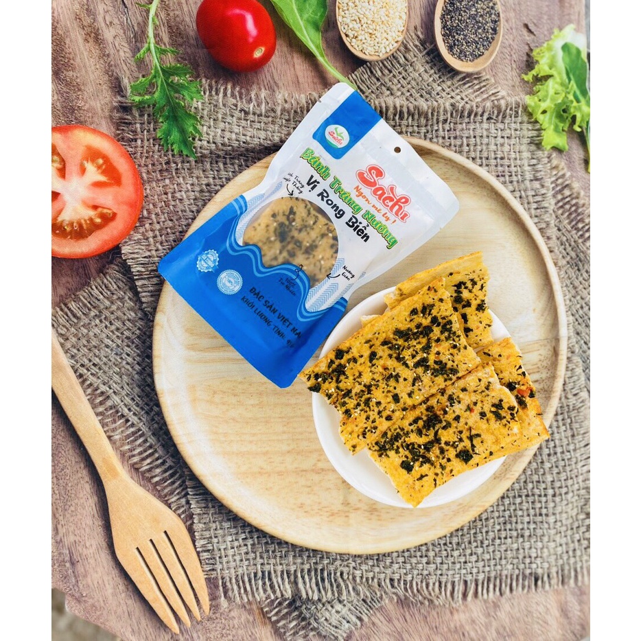 COMBO 10 bì bánh tráng nướng tẩm vị Sachi (2 vị)