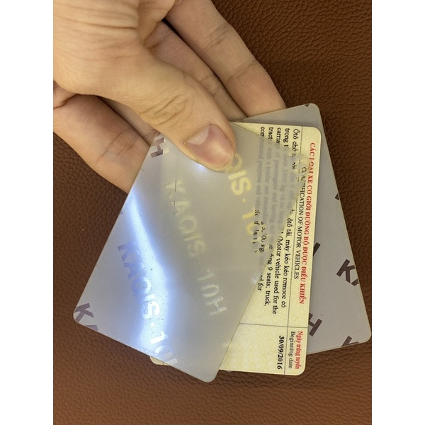 Dán cường lực Căn cước công dân, Chứng minh thư, bằng lái xe Nano