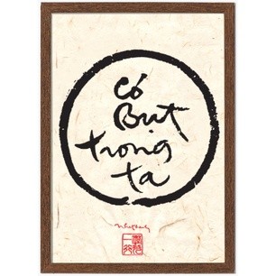Tranh thư pháp thiền sư thích nhất hạnh - tranh phật giáo treo tường