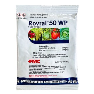 Trừ bệnh rovral 50wp 25gr đốm lá - thán thư - rovral 50wp