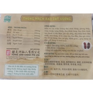 [COMBO SIÊU HỜI 160k] Thông mạch bảo cốt vương
