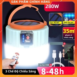 Bóng đèn tích điện sạc năng lượng mặt trời,đèn năng lượng mặt trời,có 3 chế độ chiếu sáng,có điều khiển,cổng usb