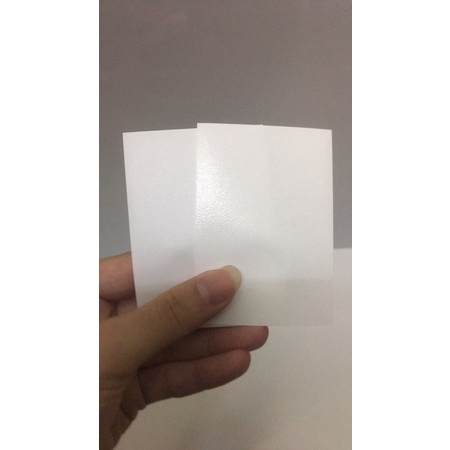 Bộ 50 Sleeve màu, nhám Size 63x90mm cho thẻ bài Yugioh