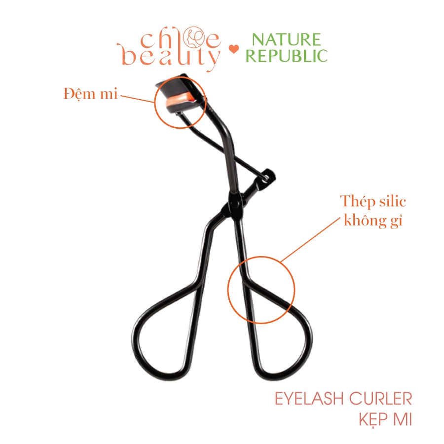 Kẹp bấm mi NATURE REPUBLIC Beauty Tool Eyelash Curler