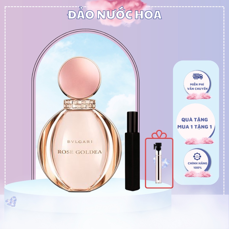 Nước hoa bvl rose goldea 10ml sale khô máu nước hoa nữ tinh khiết ngọt ngào đảo nước hoa - A31