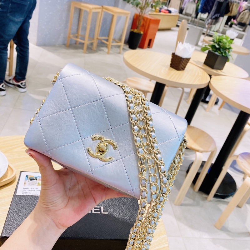 Túi Chanh Leo Dáng Vuông Super Chất Da Mềm