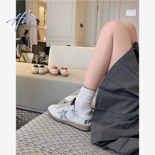 Giày Thể Thao Phong Cách Retro Thời Trang Mới 2023 Dễ Phối Đồ Cho Nữ