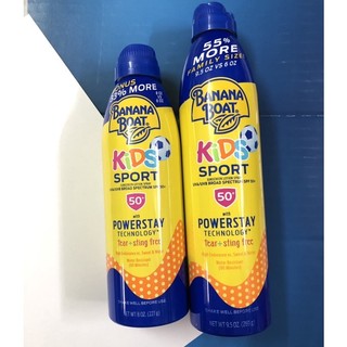 Xịt chống nắng Banana Boat Kids Max Protect & Play Continuous Clear Spray Sunscreen SPF 100 170g