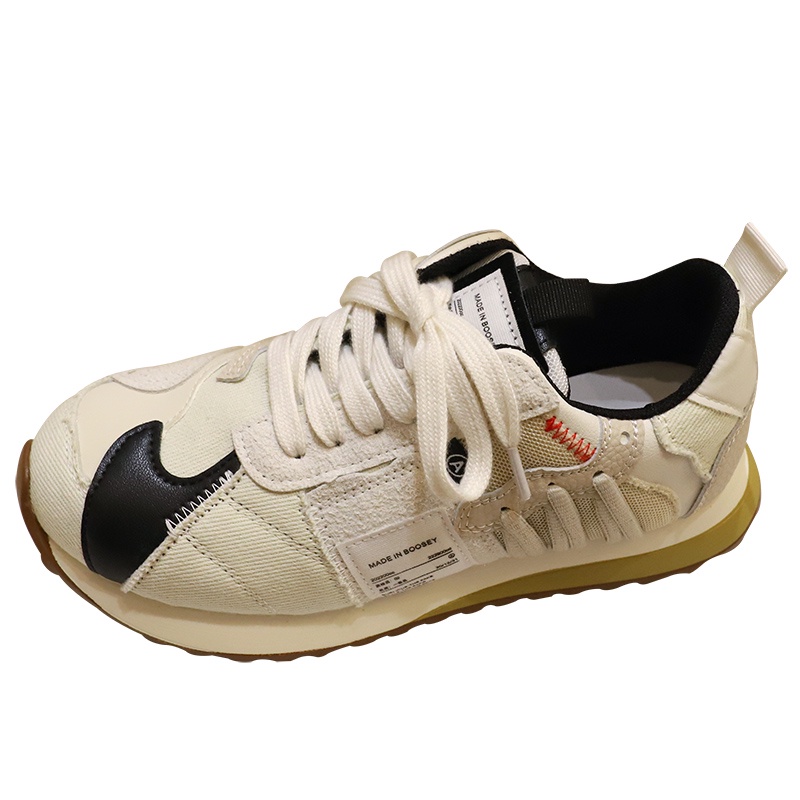 Giày Thể Thao Đế Dày Phong Cách Retro Thời Trang Thu Đông 2022 Mới Cho Nữ