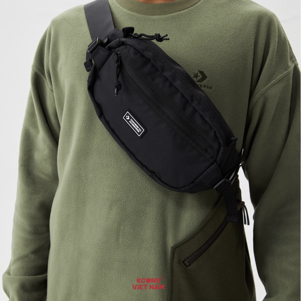Converse Transition Sling Black 10022098-A01 Túi Bao Tử