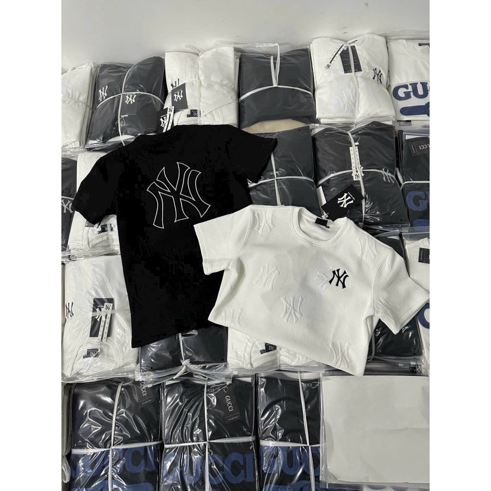 Áo Thun Nam Dập Vân Nổi NY siêu đẹp hàng cao cấp Chất cotton Mát Mẻ