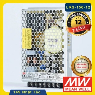 Nguồn tổ ong mean well chính hãng 150w lrs-150- 12 chuyên dùng cho công nghiệp , tự động hóa , điện tử