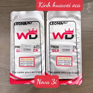 Kính huawei ép có keo oca nova 3i