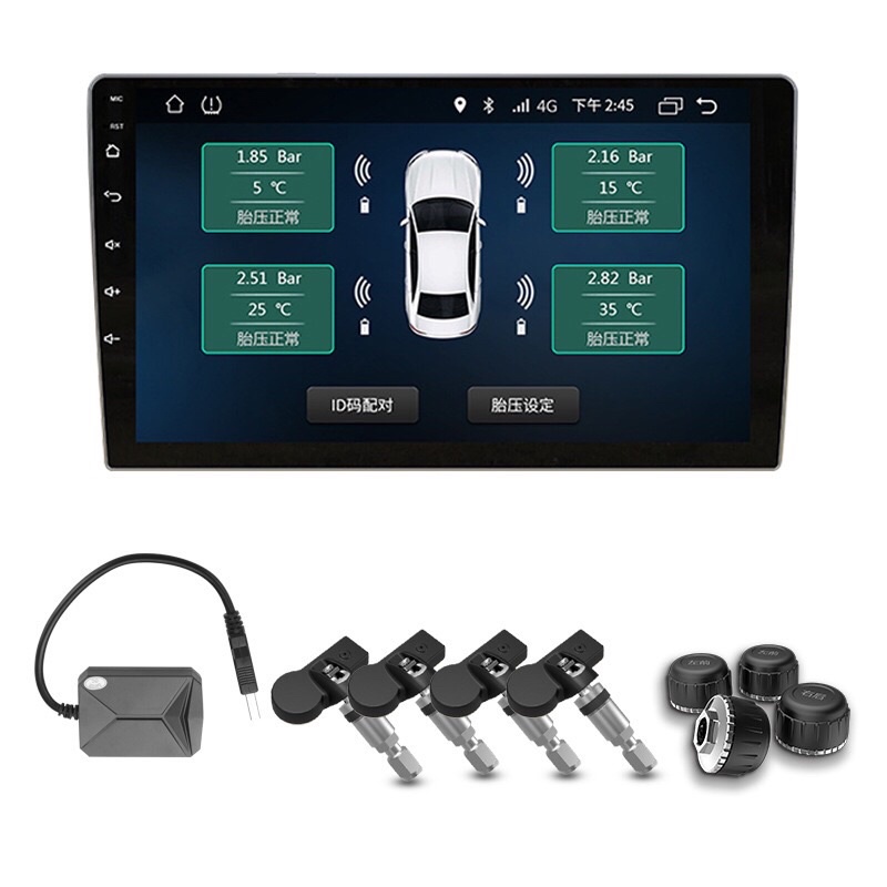 Cảm Biến Áp Suất Lốp Ô Tô TPMS  Dành Cho Màn Hình DVD Android - XM_STORE