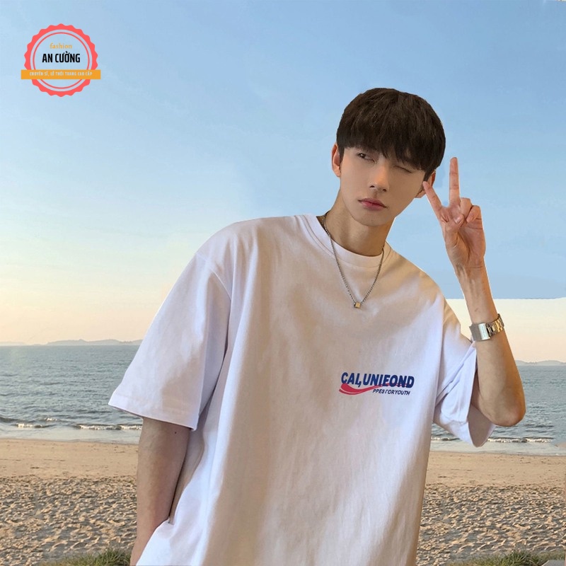 Áo thun nam, áo phông nam tay ngắn cổ tròn chất cotton khô, dày dặn thoáng mát ATN045 - An Cường Fashion