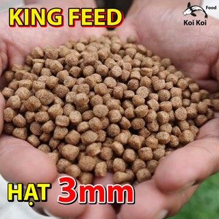 Cám Cá Koi (size 3mm) KING FEED - Thức Ăn Cho Cá Koi Nhỏ