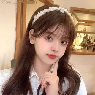 Bờm Tóc Nữ Vải Nhún Lụa Satin