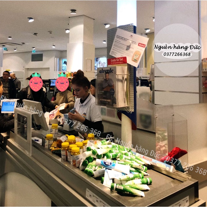 Son dưỡng môi Thuần chay trẻ em Elsa & Bella  cho bé gái Bill Đức - Nguồn hàng Đức