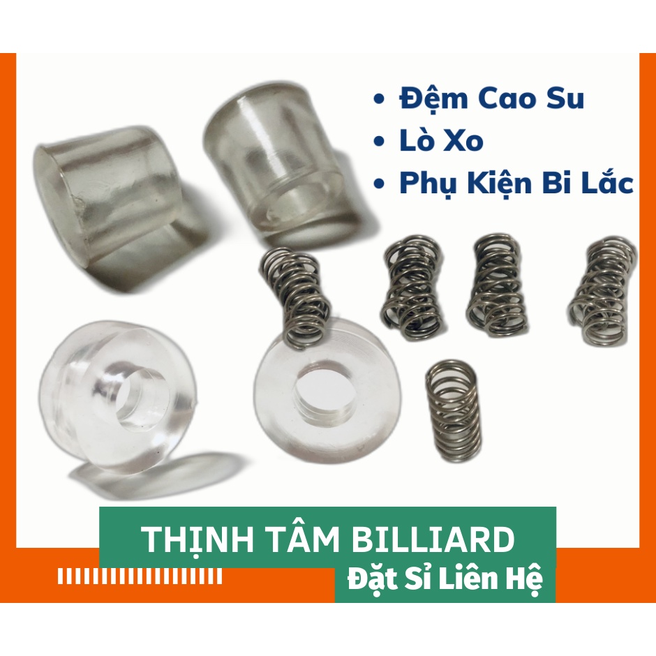 Đệm Cao Su Bàn Bi Lắc 1m4 - Su Tròn - Su Thanh Sắt - Lò Xo Bi Lắc - Chốt Khóa Cầu Thủ Tiêu Chuẩn