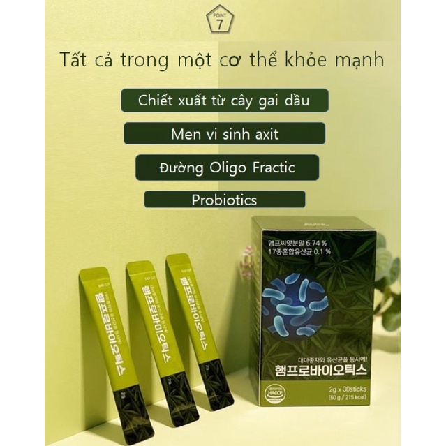 Men Hamprobiotics Hàn Quốc