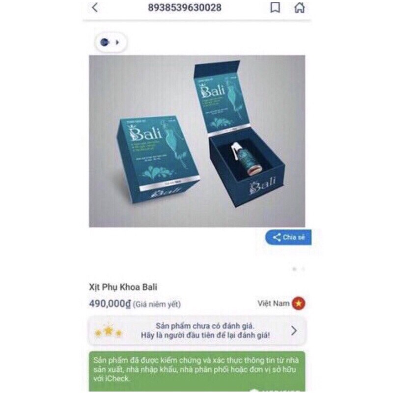 XỊT PHỤ KHOA BALI GIÚP Làm sạch tiêu viêm, đưa vi khuẩn ra ngoài, tái tạo lại niêm mạc mới, làm hồng se khít vùng kín