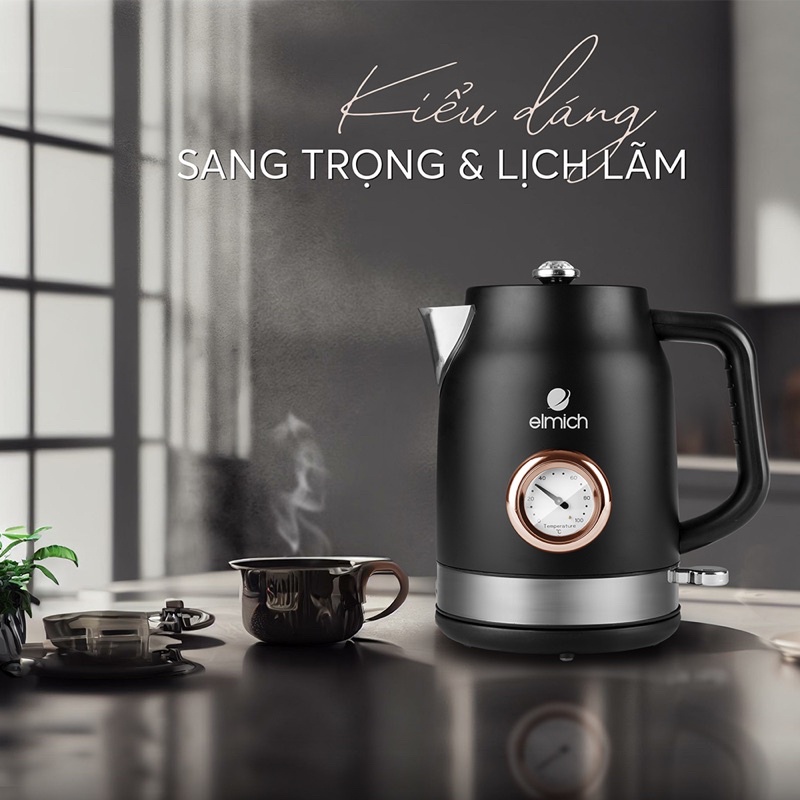 Ấm đun nước siêu tốc Elmich 1,7L KEE 1777