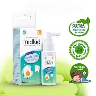 Xịt chống sâu răng Midkid hết sâu răng, mủn răng, hết vàng ố