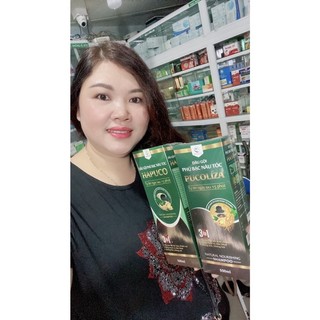 Dầu gội phủ bạc Pucoliza /Hamiko chai 500ml Gồm 3 màu Đen, Nâu Đen, Nâu hạt dẻ