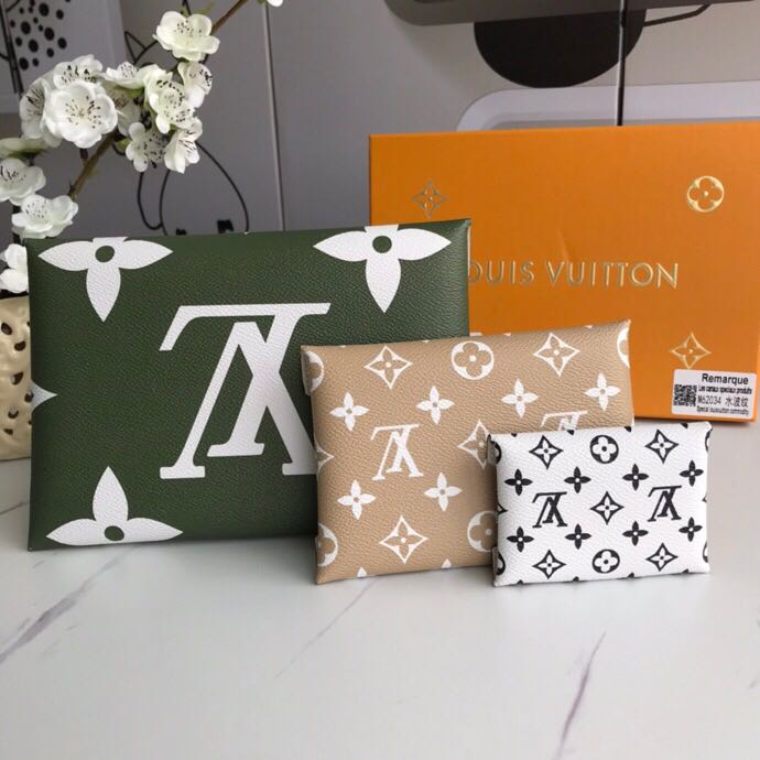 Ảnh vật lý Ví thời trang LV chính hãng gốc Louis Vuitton Bộ ba mảnh M67600 Sẵn sàng giao hàng (có hộp)