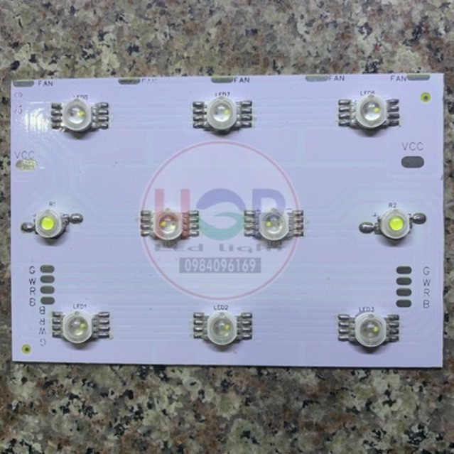Mạch led Luxeon WRGB 4in1-34w/24v